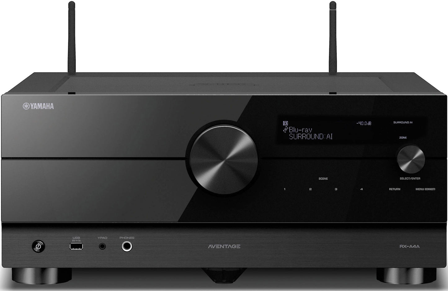 Yamaha Aventage RX-A4A 7.2 Channel AV Receiver - Wi-Fi antennas extended