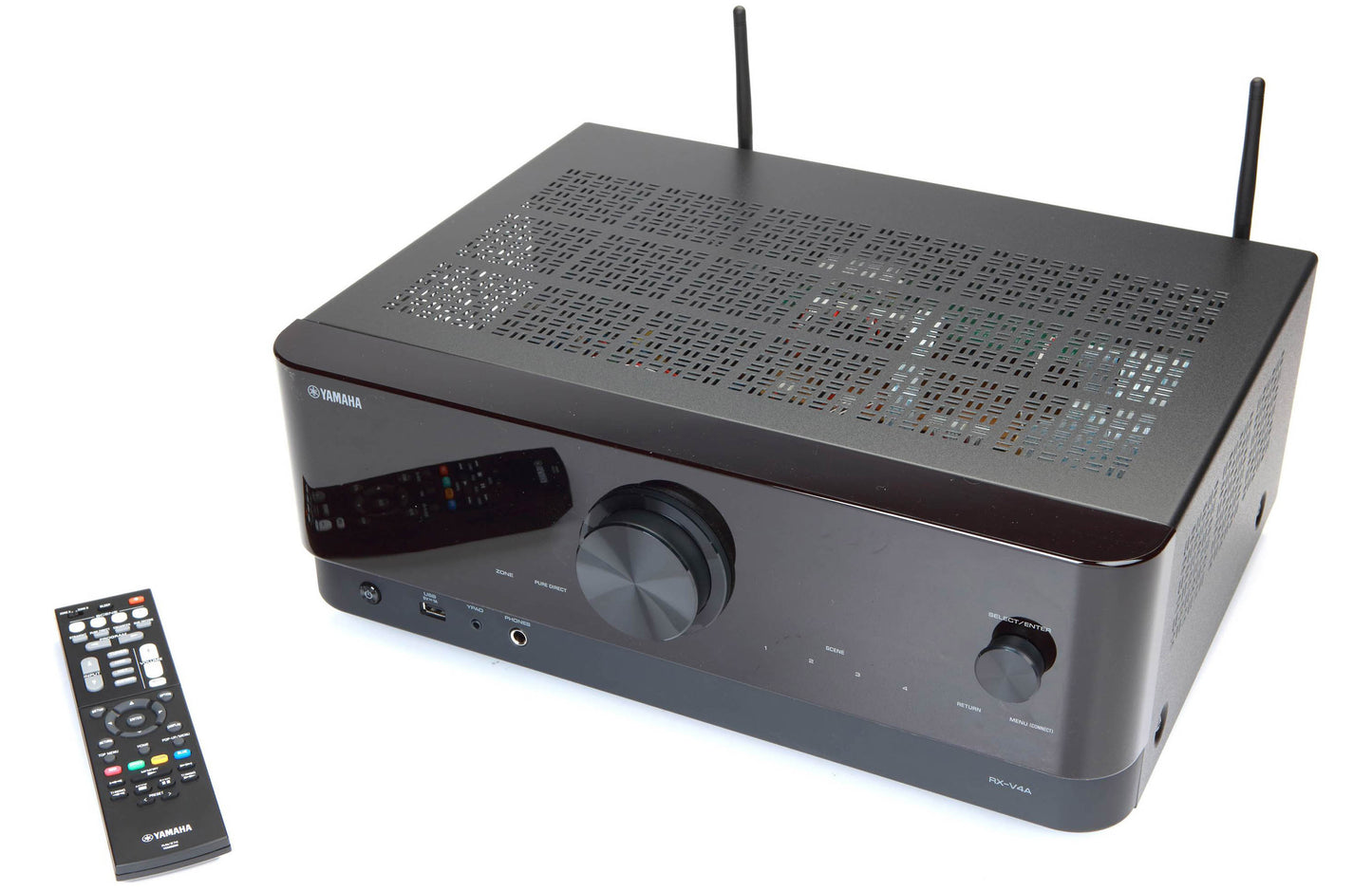 Yamaha RX-V4A 8K Home Theatre Receiver - Includes Yamaha system remote