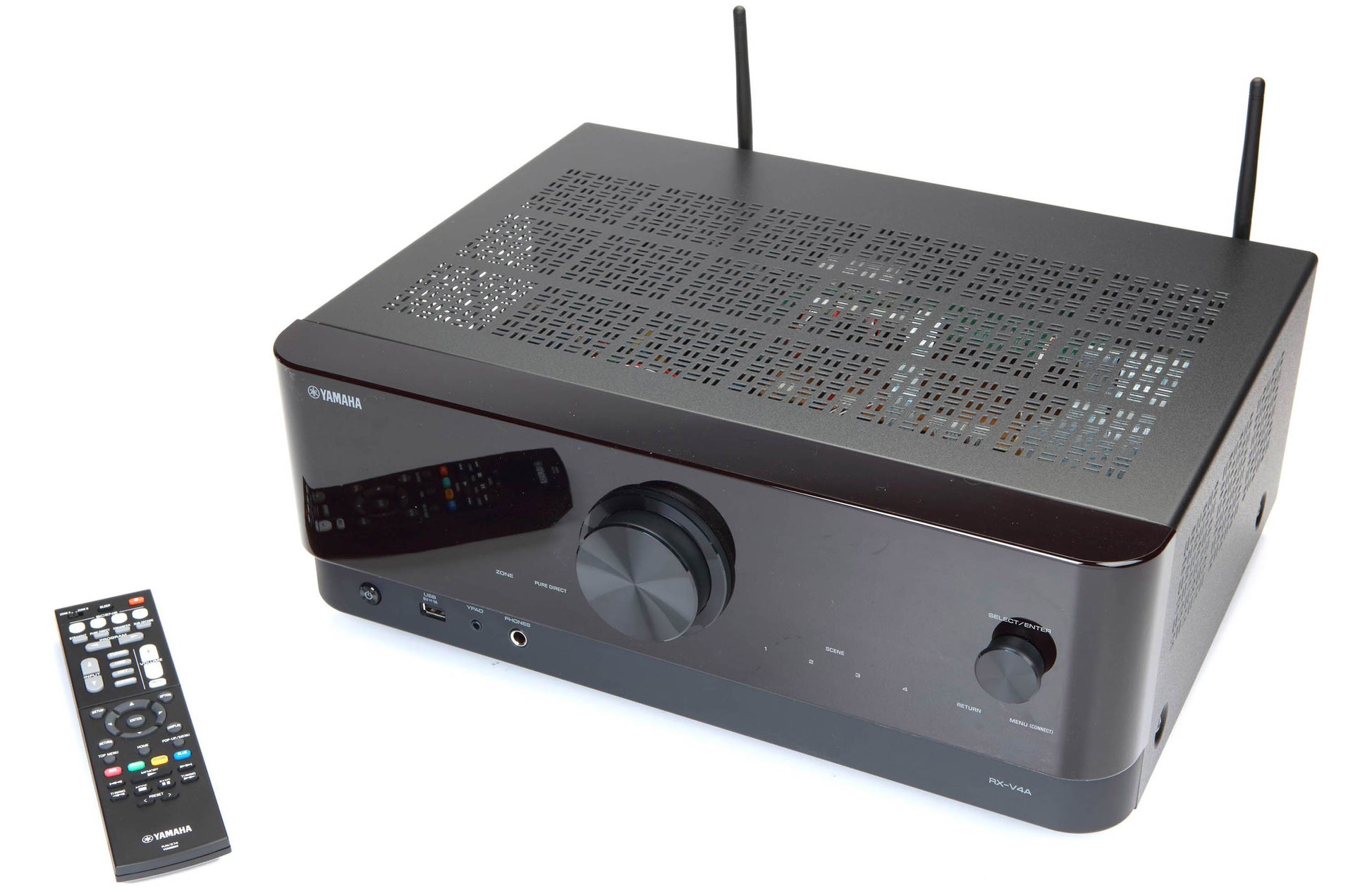 Yamaha RX-V4A 8K Home Theatre Receiver - Includes Yamaha system remote
