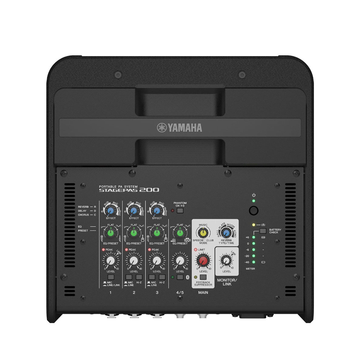 5-Channel Digital Mixer (3 monaural mic/line + 1 stereo line)